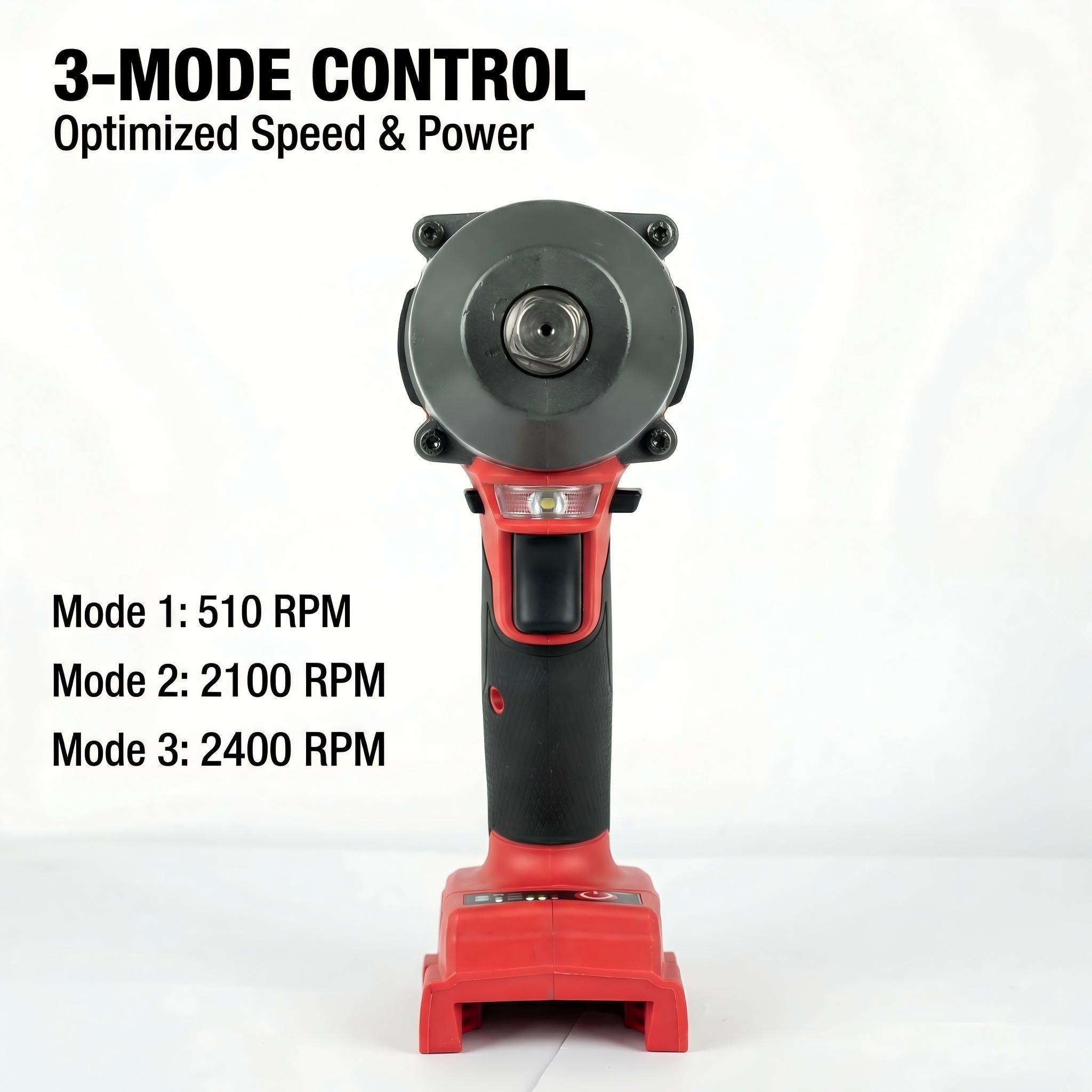 Milwaukee M18 FMTIWF12 18V Impact Wrench With Battery And  For Automotive Repair 900Nm  Cordless High-Torque power brushless impact wrench powertools wood plastic durable tool rapid charger woodworking