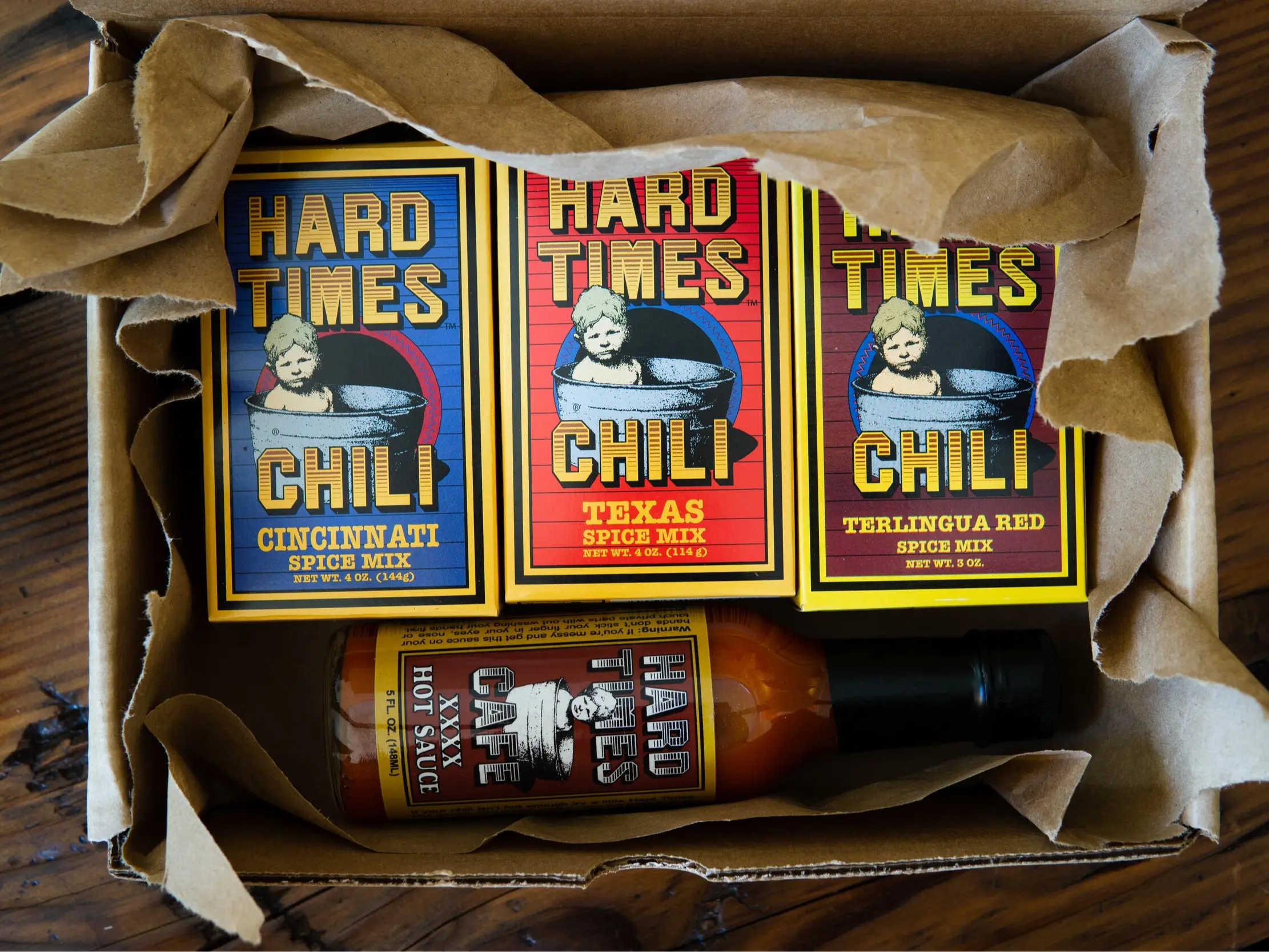 Hard Times Chili Sampler