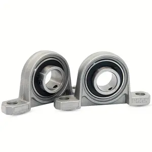 Zinc Alloy Flange Micro Vertical Spherical Sliding Bearing, Corrosion Resistant, Suitable for Various Machinery, 3D Printers, Mechanical Arms