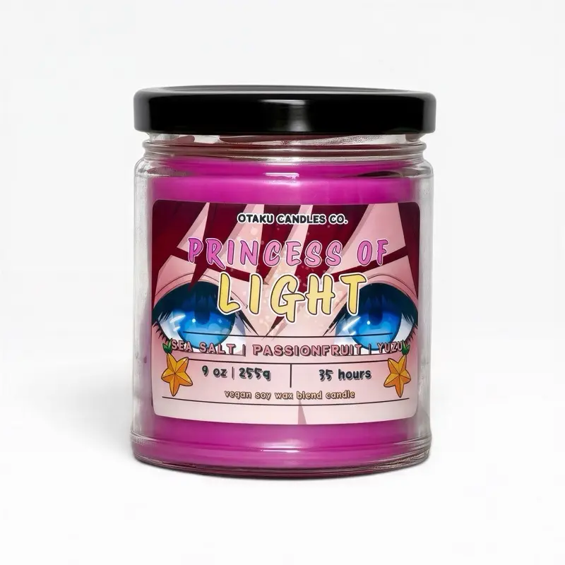 Princess of Light Candle - Gaming Inspired | Fantasy Candle | Vegan Candles | Gamer Gifts