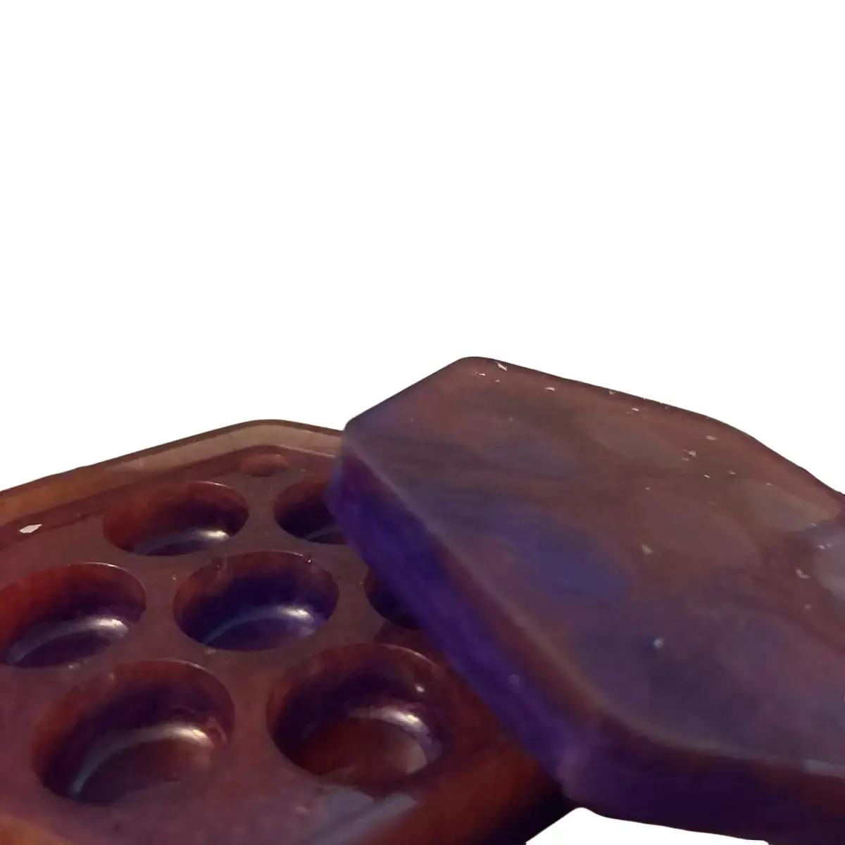 Resin DND Dice Box - Perfect for Storage and Organization