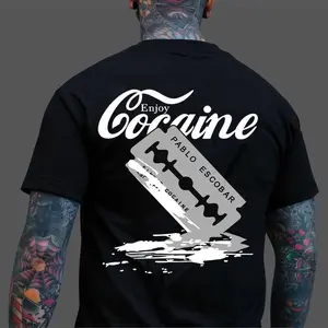 ENJOY PABLO ESCOBAR Print T-shirt