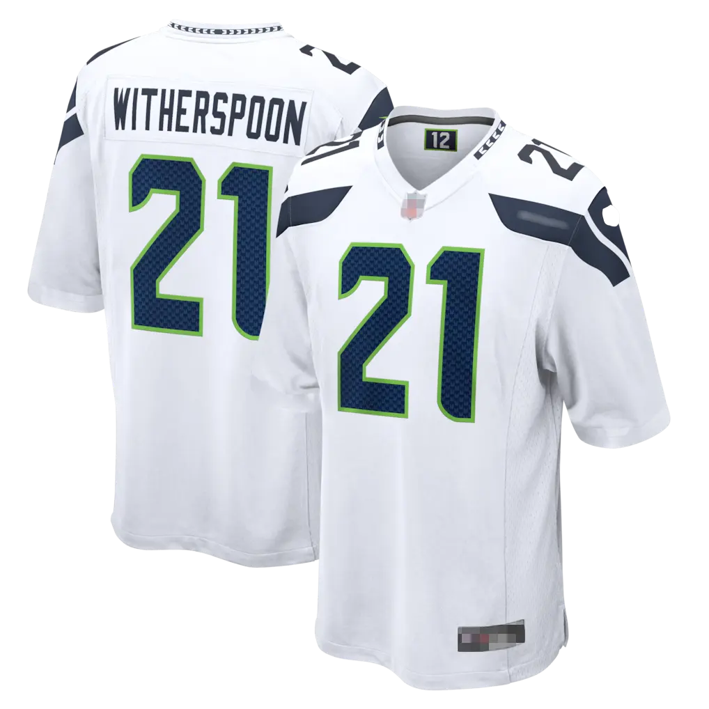 Men's Seattle Pro Football Fan Apparel - Witherspoon #21 Game Day Jersey