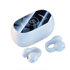 Wireless Open-Ear Gaming Headphones, Bluetooth-compatible On-Ear Design, High-Quality Sound Quality, Ideal for PC/laptop Use, Non-Waterproof, Chargeable