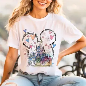 Adult & Youth Magic Kingdom Mouse Ear Castle shirt For Woman Family Shirts Magic Kingdom Tee, Magical Kingdom, Adult - Youth - Toddler Disneyland Matching Trip