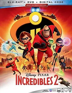 USED-Incredibles 2 (Blu-ray) USED-Incredibles 2 (Blu-ray)