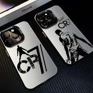 Mr Football Phone Case For C-cR7-R-Ronaldos iPhone 17 16 15 14 13 12 11 Pro Max X XSMax Plus Samsung S21 S22 S23 S24 S25 Candy Matte Shockproof Back Cover