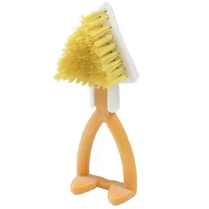 Body Shape Brush Foldable Gap Cleaning Brush Cleaning Tools Hanging Storage.
