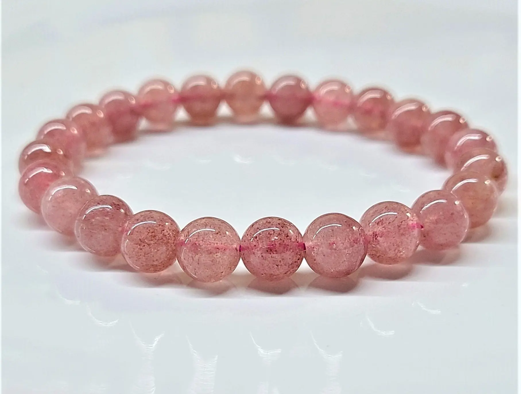 Strawberry Quartz Bracelet