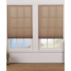 212 MAIN Cordless Light Filtering Pleated Windowshades, Adjustable Cordless Blinds - 29 x 48 in.
