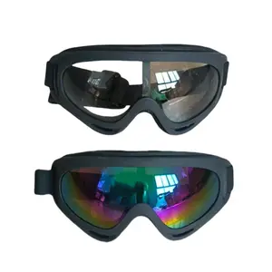 Ski Goggles, 1 Count Anti Fog & Anti Impact Goggles, Dustproof Goggles, Windproof Goggles for Motorcycle, Motorbike, Cycling, Climbing