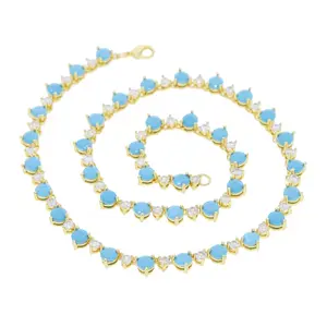 TURQUOISES CHOKER NECKLACE