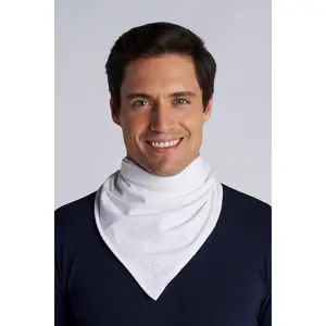 Unisex Sanibel Everyday Beach Bandana | White