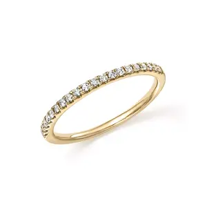 Gold Classic Diamond Band
