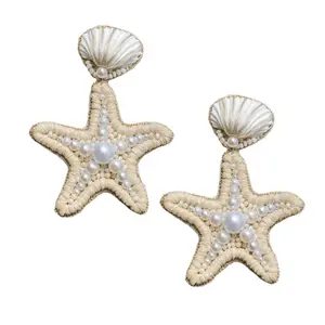Atlantis Starfish Seashell Earrings