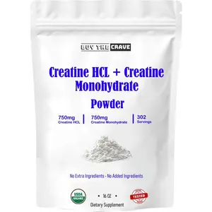 Creatine HCL + Creatine Monohydrate Mix, Less Sour & Easier to Consume, Post Workout Muscle Builder for Men & Women,Creatine Hydrochloride + Monohydrate, 16 OZ (454g)