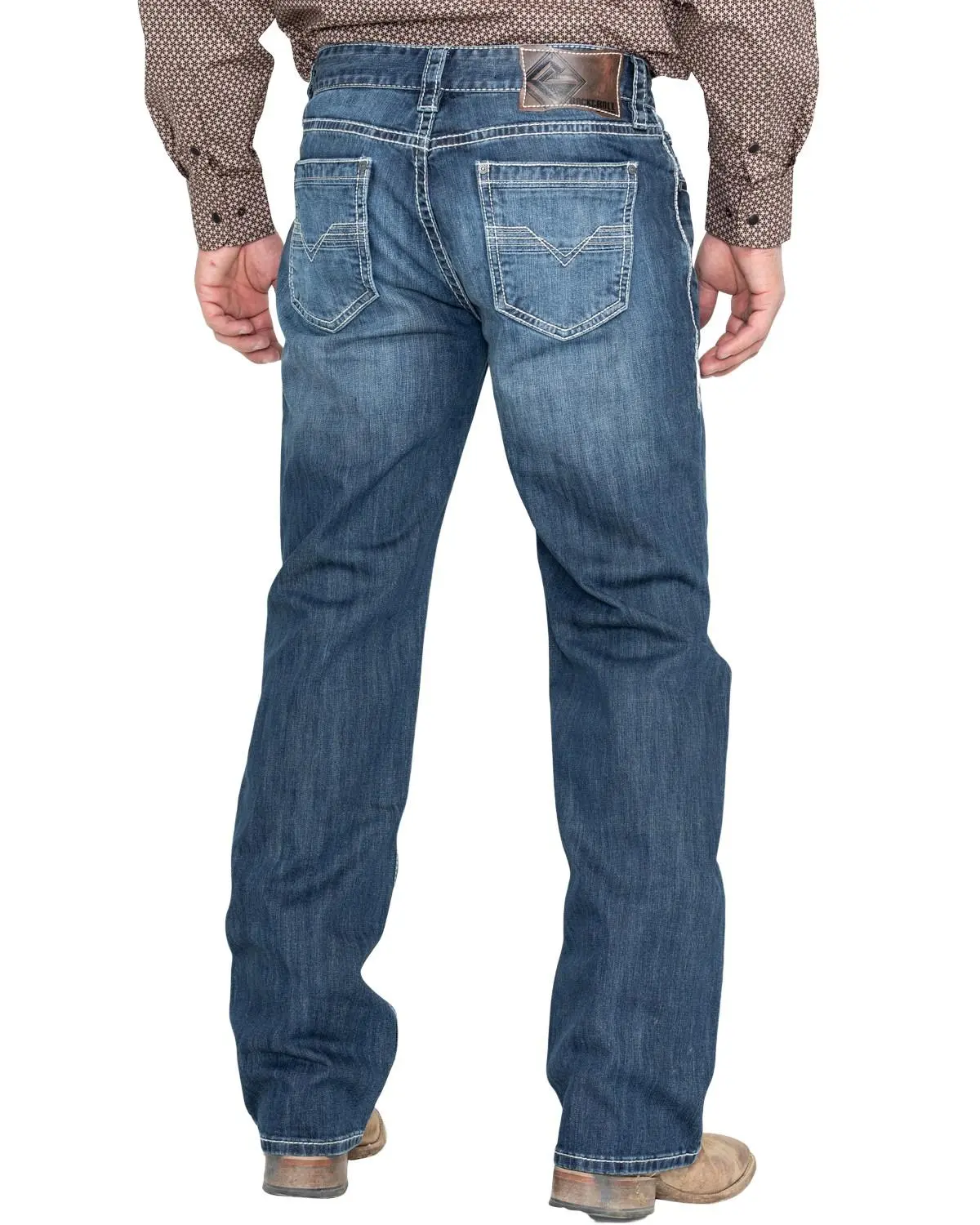 Rock & Roll Denim Men's And Men'S Reflex Double Barrel Straight Leg Jeans - M0s3473