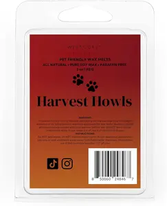 Harvest Howls | Pet Safe Wax Melts |  Soy |  |  Friendly | Vet Approved | Long Lasting   | Pet Odor Eliminator | Clean  Wax Cubes | Safe Air Freshener