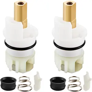 RP25513 faucet stem assembly Replacement Kit for two handle faucet repair kit with  RP4993 Seats Springs, 2 Pack