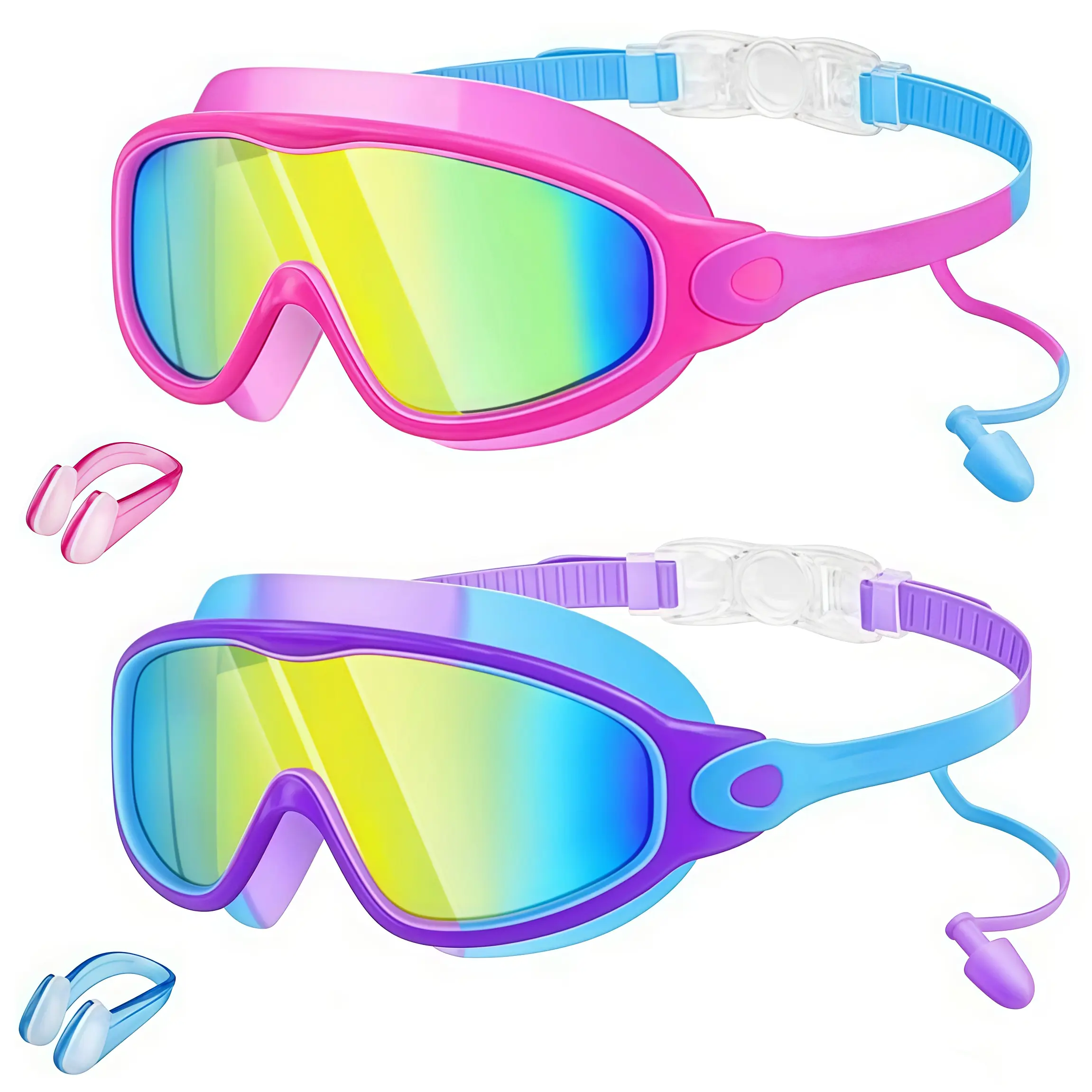 Birght Pink & Birght Blue