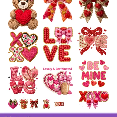 Valentine's Day DTF Gang Sheet