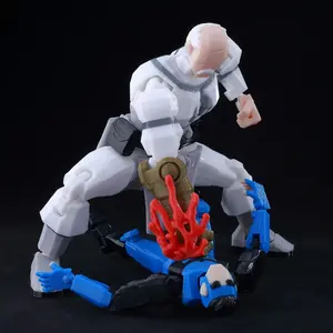 3D Printed Invincible Boy Lucky Dummy13 Conquer Invincible Mark Superheroes Anime Toy Action Figures Mannequin Model Ornaments