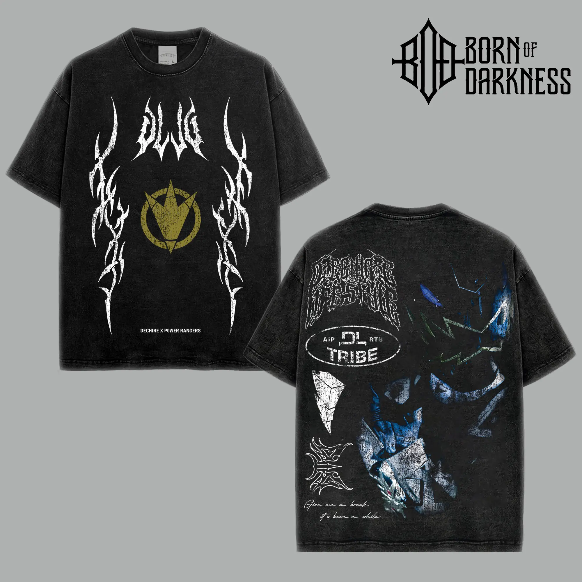 BOD - DINO THUNDER BLACK RANGER ICON SERIES Power Ranger Vintage Unisex Oversize Power Rangers Washed Cotton T-shirt Hoodie, Graphic Tee, Power Rangers Lover, Power Rangers Merch Fan, Outfits Men, Boys Merch Top