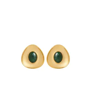 Ellis Earrings - Emerald