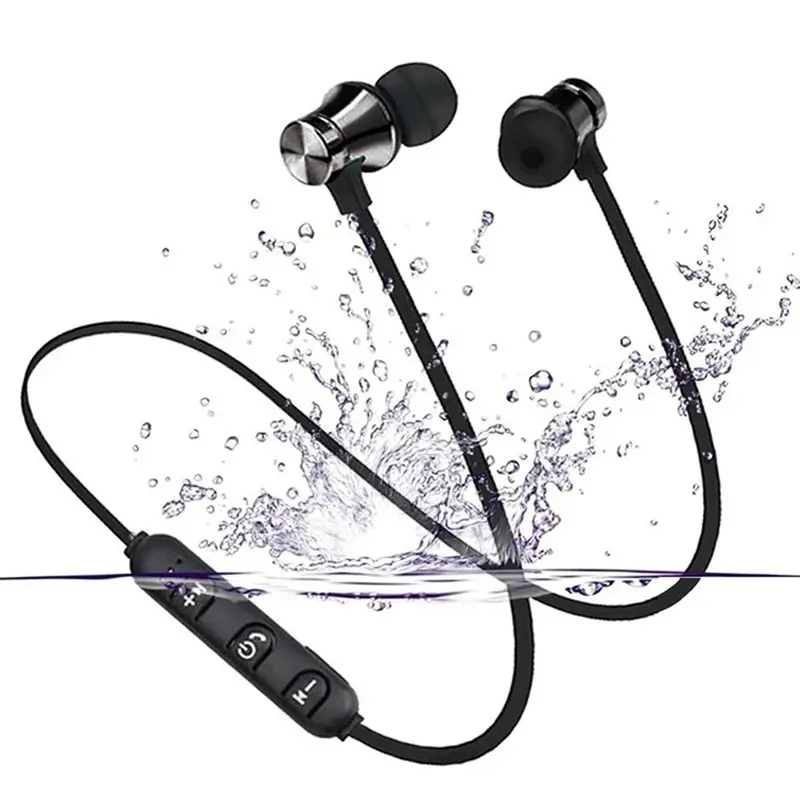 bluetooth earbuds  XT-11  4.2 Wireless Earphone Sports Headset Waterproof  Neckband Magnetic Headphone With Mic For Samrtphones 
