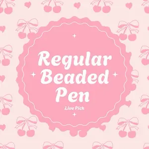Regular Beaded Pen Live Pick  || MadeByAndrea