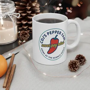CDJ's Pepper Fam never pay retail Mug | Logo coffee cup | Kitchenware