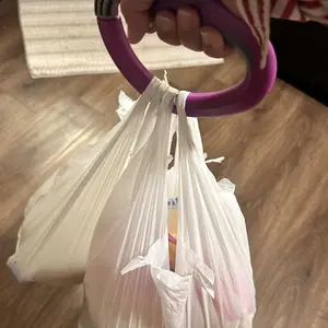 Grocery Bag Carrier Handle, 1 Count Durable Heavy Duty Plastic Bag Grip, Reusable Shopping Bag Organizer Handle for Tote Bag, Kitchen Accessories