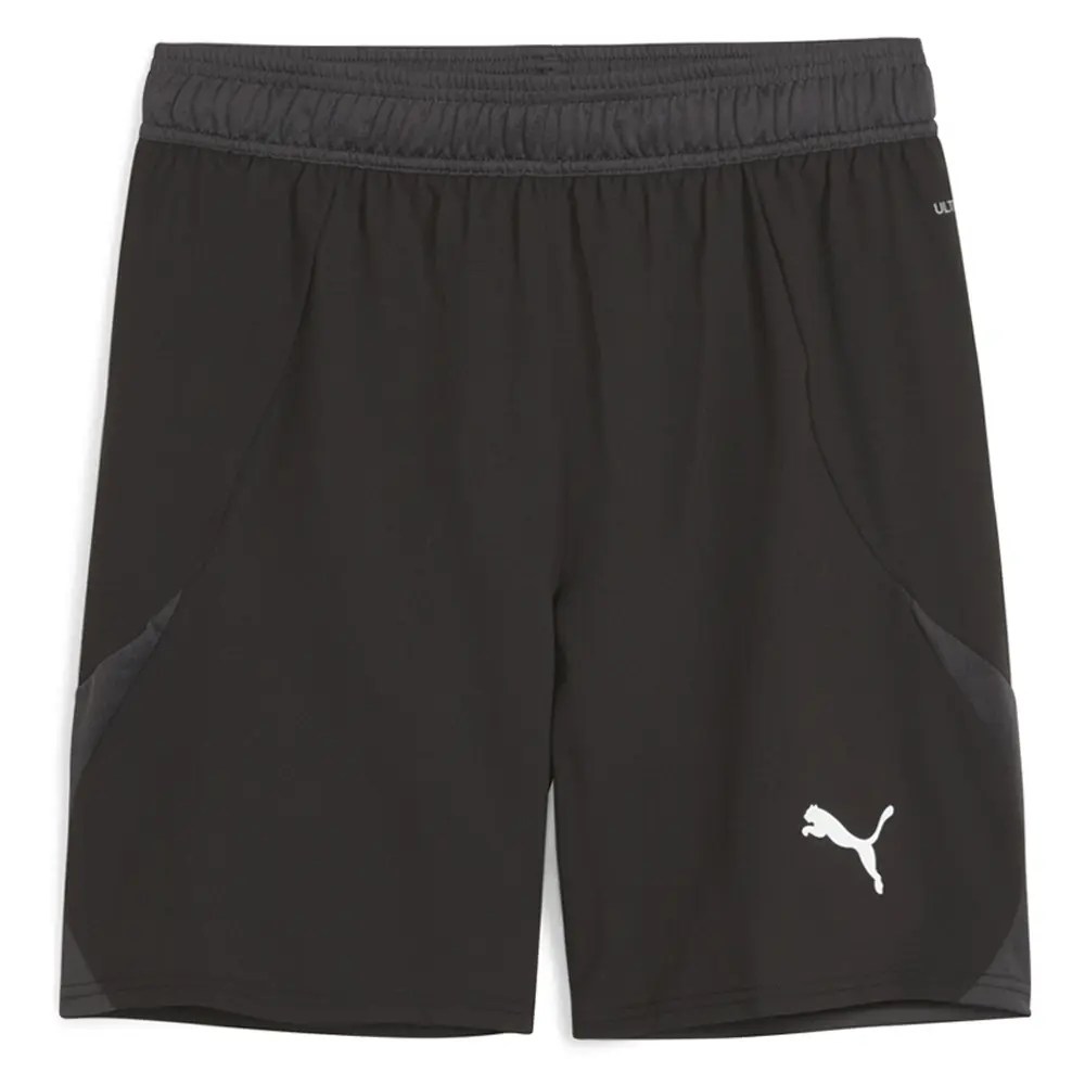 PUMA Mens Team Final Shorts Casual Bottoms Casual - Black