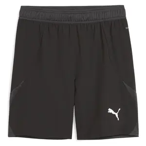 PUMA Mens Team Final Shorts Casual Bottoms Casual - Black