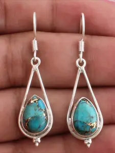 Bohemian-style Delicate Teardrop Earrings, Dangle Earring, Perfect for A Summer Beach Vacation. They Can Be Given As A Gift To Friends.