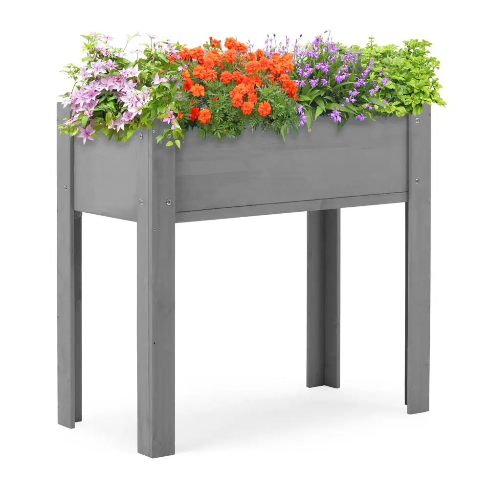 Planter 31*16*30'' Grey