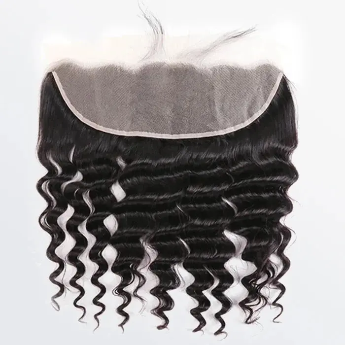 Deep Wavy 13x4 Transparent Lace Frontal