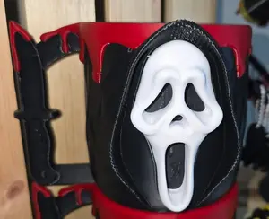 Ghost Face Ice Cream Holder