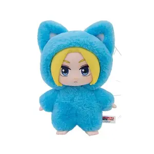 New EAKI 100% Original Sakamoto Days Cat Paradise Party Series Blind Box Plushie - Anime Peripheral Collection Toy Gift for Fans
