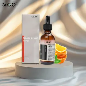 VGO Face Serum, Hydrating Serum with Vitamin C, Hyaluronic Acid, Vitamin E & More, Serum for Dullness, Balanced Complexion Radiant Skin Repair Brightening Solution Collagen Glow Shot