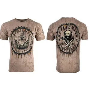Affliction Men's T-Shirt Rustproof Sand