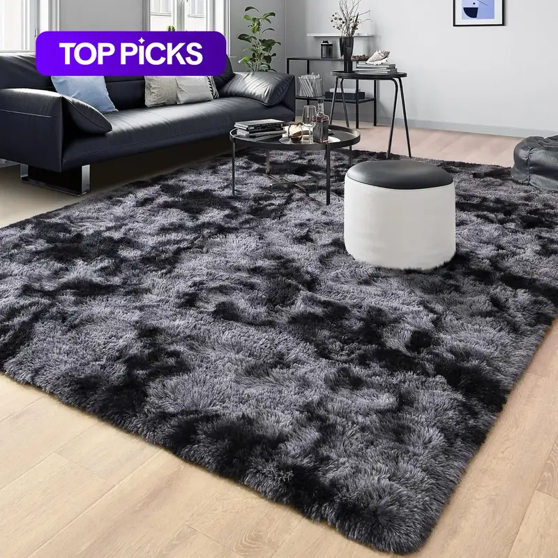 Shag Area Rugs for Bedroom Living Room, Ultra Soft Fluffy Area Rugs for Dorm, Indoor Carpet Nursery Rugs for Kids' Room & Home Decor, Shaggy Area Rug