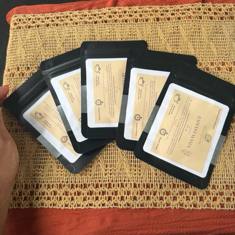 Motherhood Herbal Tea Sampler - Pregnancy, Postpartum & Nursing Support Tea Collection