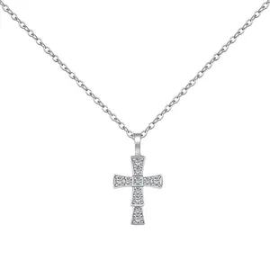 Luminous Faith Cross Pendant