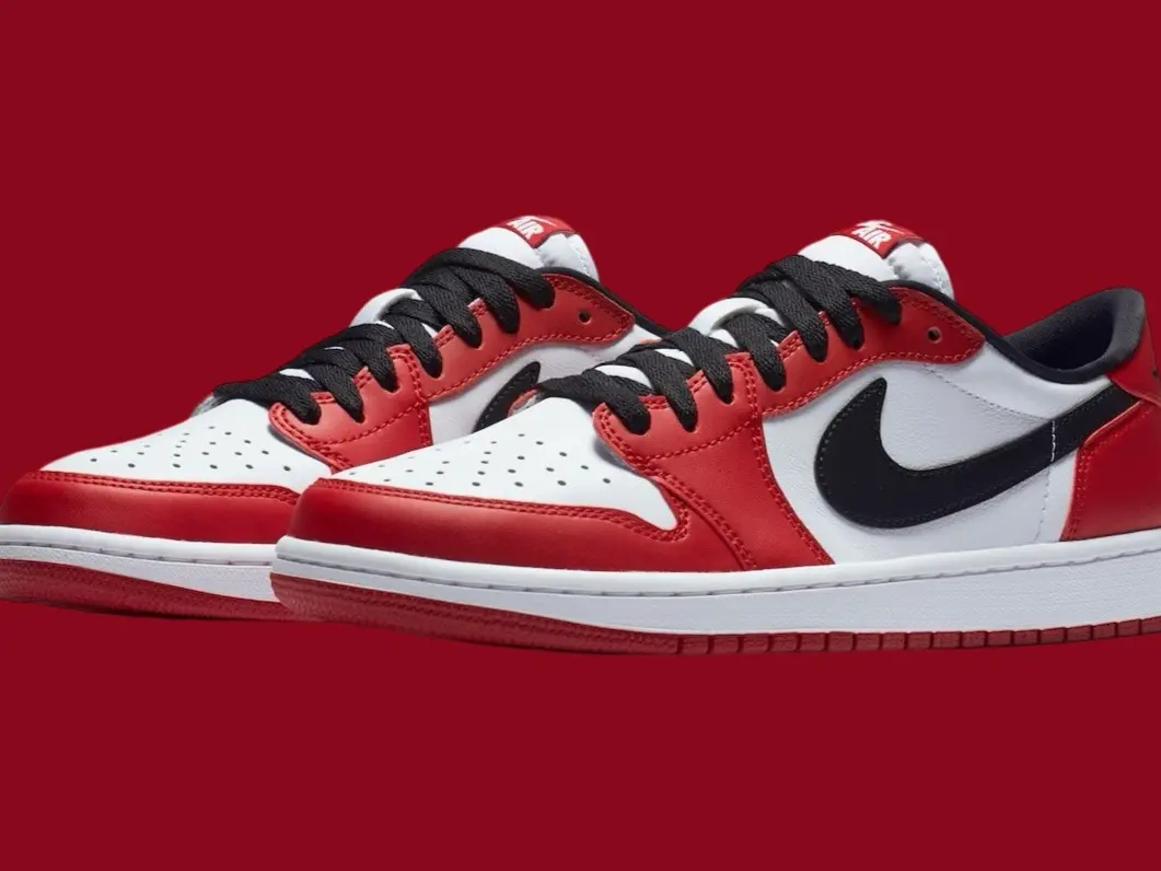 Nike Air Jordan 1 Low OG Chicago HQ6998-600 Men's Shoes NEW Athletic Sneakers Athletic Fashion Sneakers Low Top Sneakers