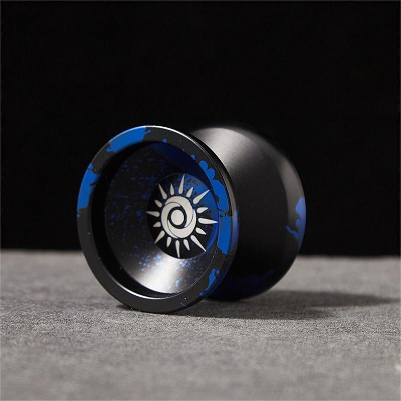 Fashion 10 Ball Bearing Metal Yoyo High Speed Unresponsive Yo Yo Toys Professional Alloy Aluminum Yoyo Ball 1A/3/5A