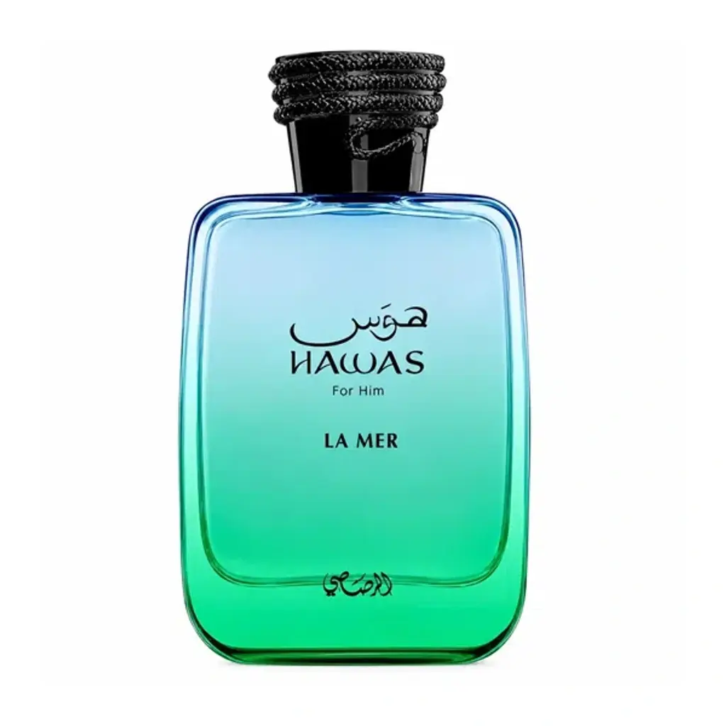 Rasasi Hawas La Mer For Him EDP Spray 3.4 oz Long-Lasting Fragrance