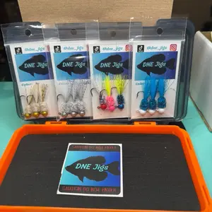 3 dozen jigs + jig box