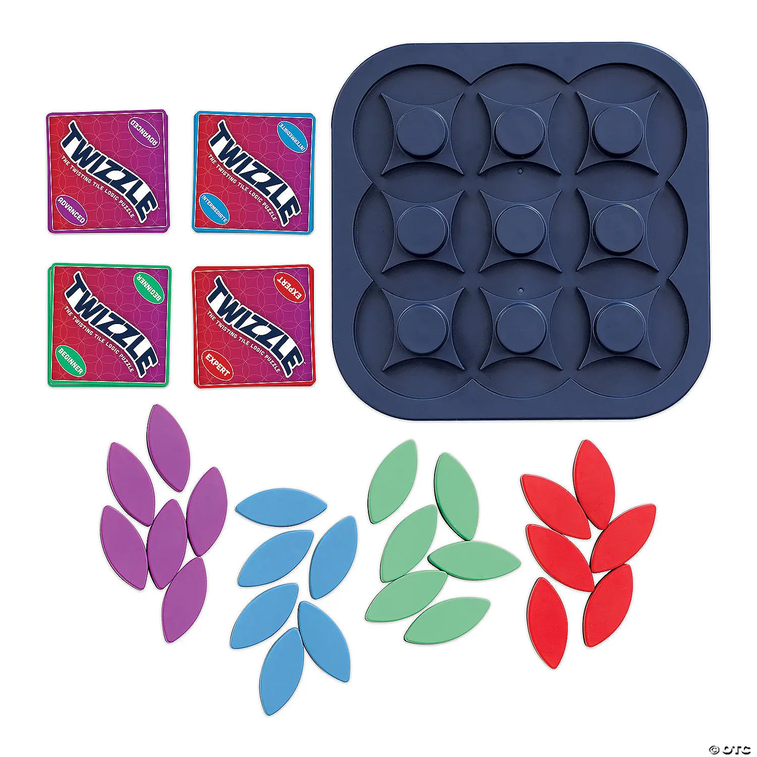 Twizzle Twisting Tile Logic Puzzle Game, Creative Shift Puzzle for Beginners with Level-Up Challenges