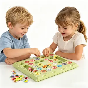 Kids Animal Memory Flip Card Matching Board Game - Fun Educational Toy for Family Game Night, Children’s Day Ready